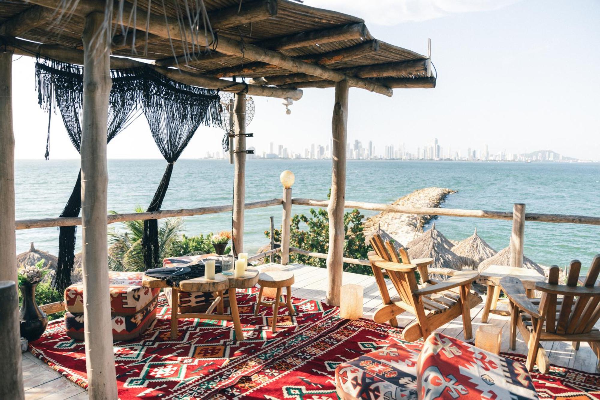 Eteka Slow Beach Hotel Adults Only Cartagena Bagian luar foto