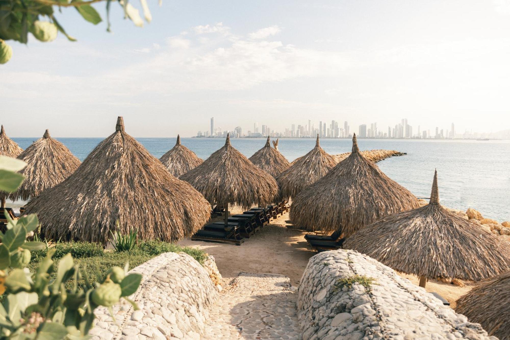 Eteka Slow Beach Hotel Adults Only Cartagena Bagian luar foto