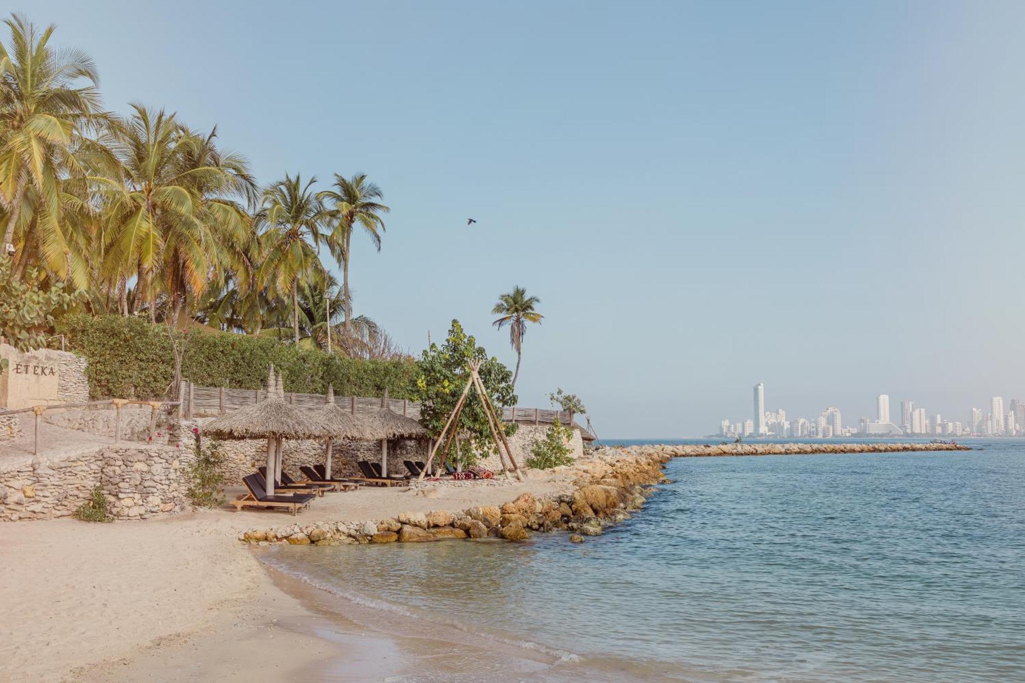Eteka Slow Beach Hotel Adults Only Cartagena Bagian luar foto