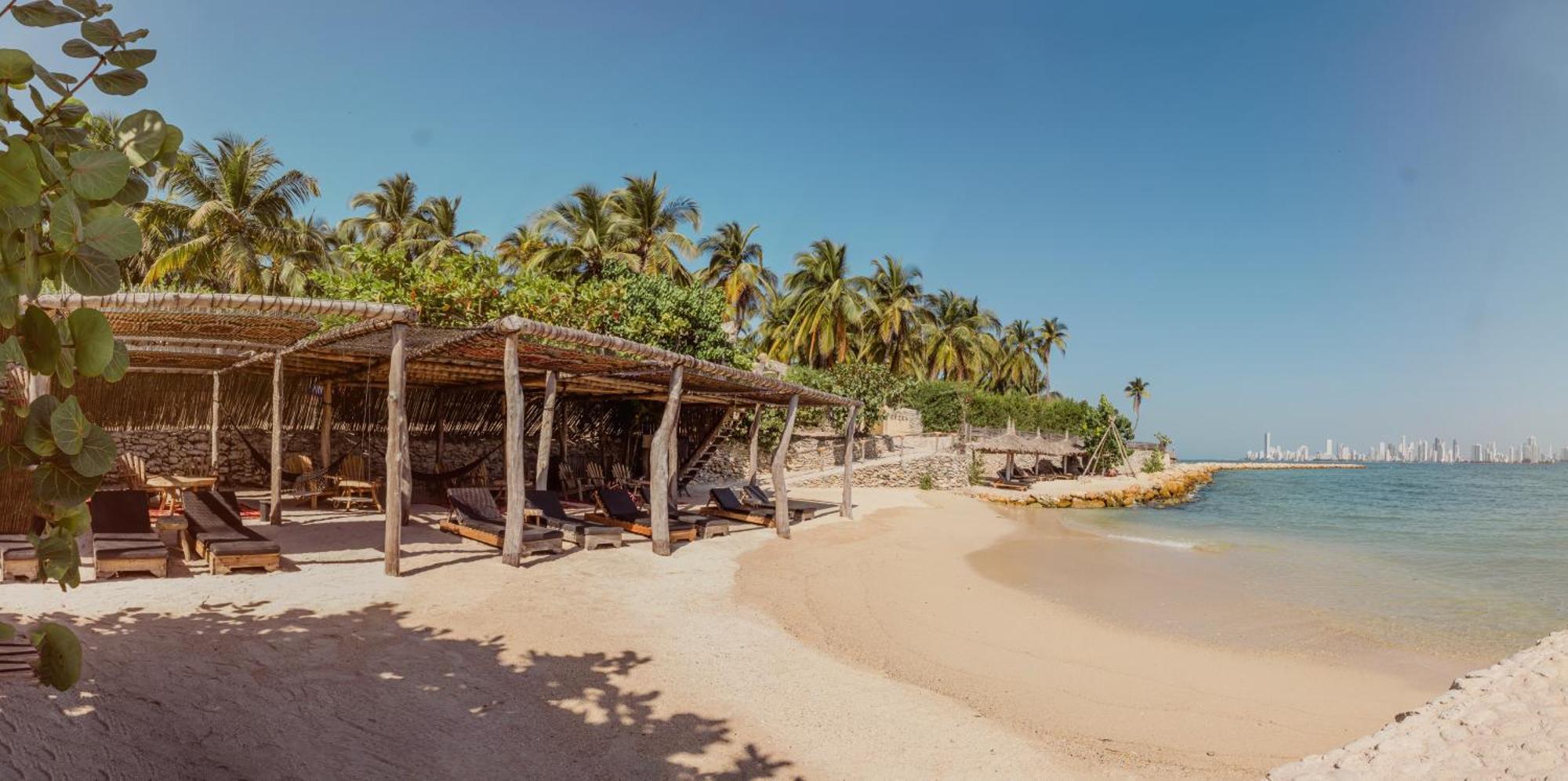Eteka Slow Beach Hotel Adults Only Cartagena Bagian luar foto
